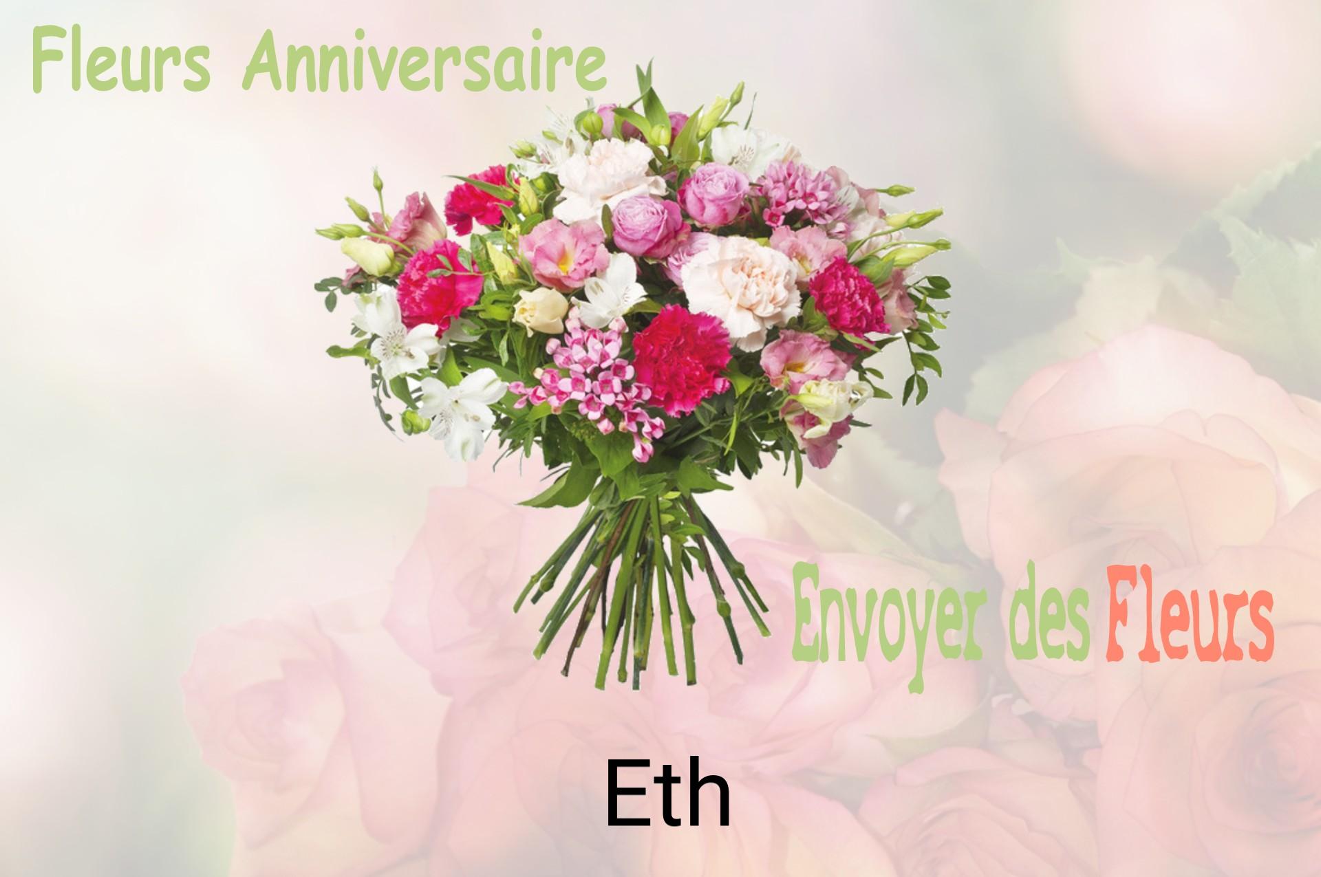 Bouquet de fleurs d’anniversaire livré à Eth
